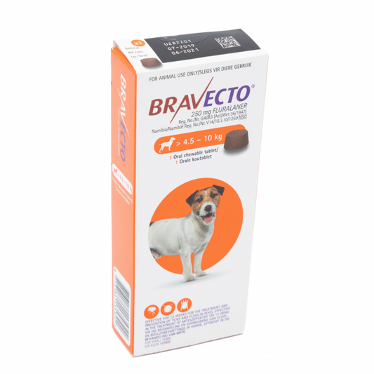 Bravecto Dog 4.5-10KG *3Month Treatment