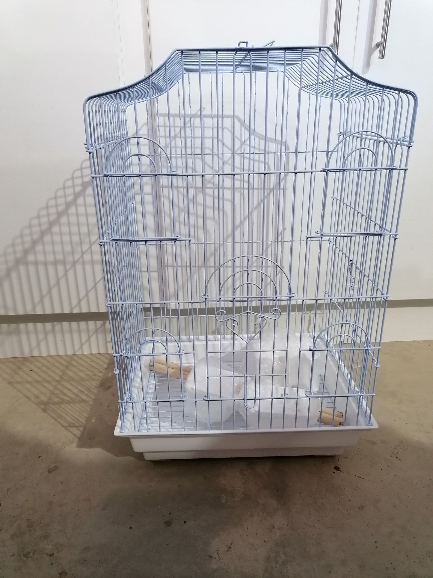 Cockatiel Semi-Flat Bird Cage-CC612