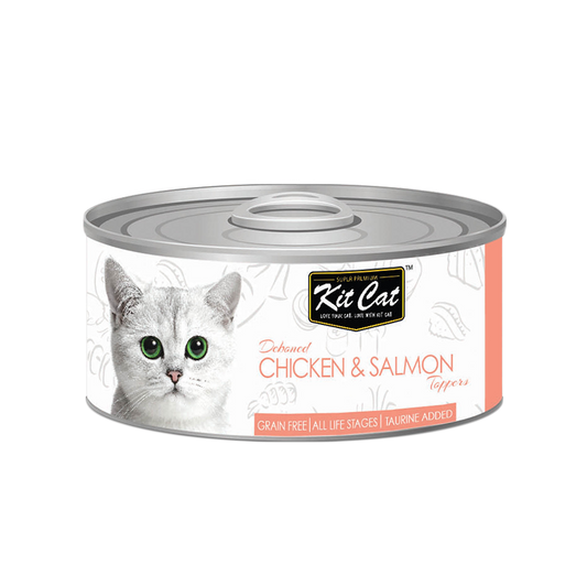 Kit Cat Deboned Chicken & Salmon 80g
