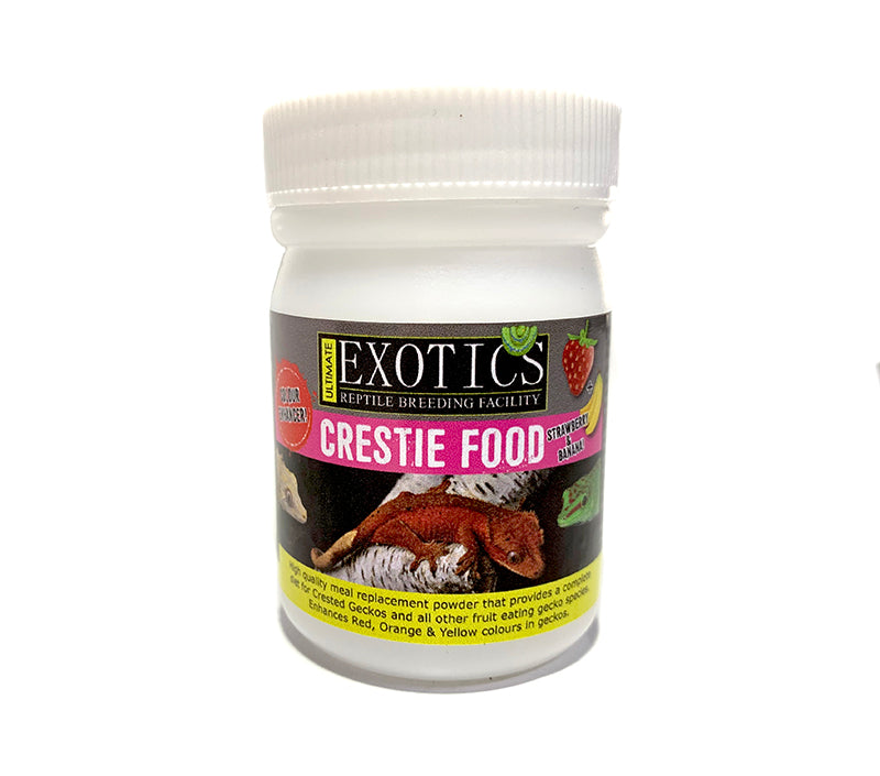 Ultimate Exotics Crestie Food Stawberry & Banana 50g