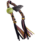 Supa-Chew Cotton Bone With Ball And Hoof