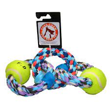 Supa-Chew Cotton 3 Rings With 2 Balls