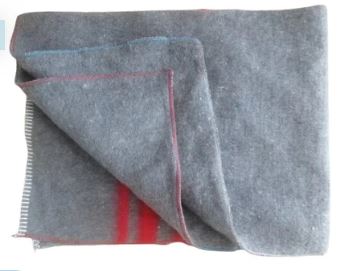 SC Blanket Grey Woven 75x100cm