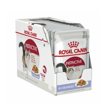 Royal Canin Instinctive Jelly Cat Pouches - 12pc Box