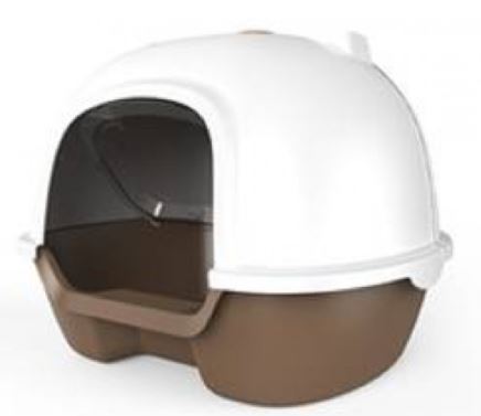 Enclosed cat litter box (contains shovel)
