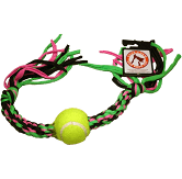 Supa-Chew Cotton Bone With 1 Ball