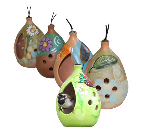 Elaine's Birding Terracotta Barbet Feeder