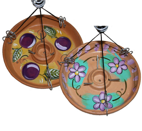 Elaine's Birding Terracotta Fruit Feeder