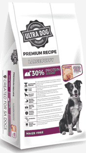 Ultra Dog Premium Puppy L/Breed chicken 20kg