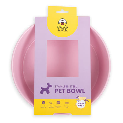 Dog's Life Slurp & Burp Stainless Steel Bowls