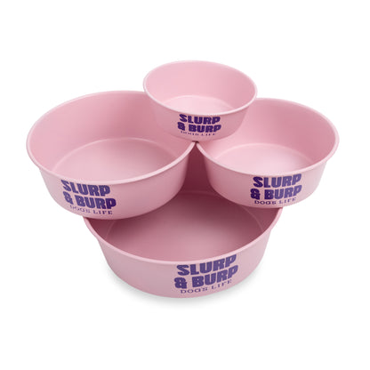 Dog's Life Slurp & Burp Stainless Steel Bowls