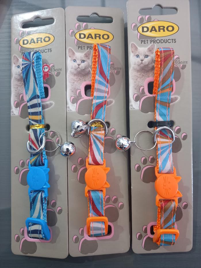 Daro Cat Collar - Geometric Pattern With Bell Cat290