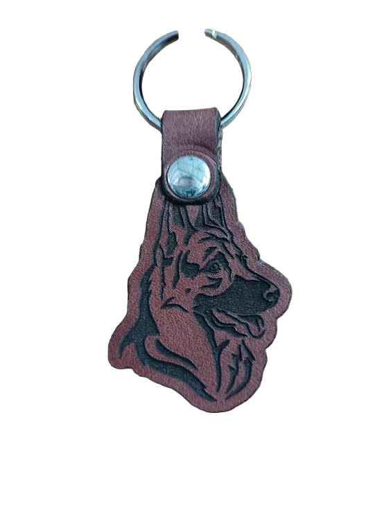 Genuine Leather Keyrings
