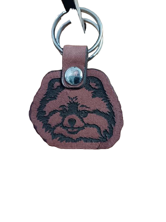 Genuine Leather Keyrings