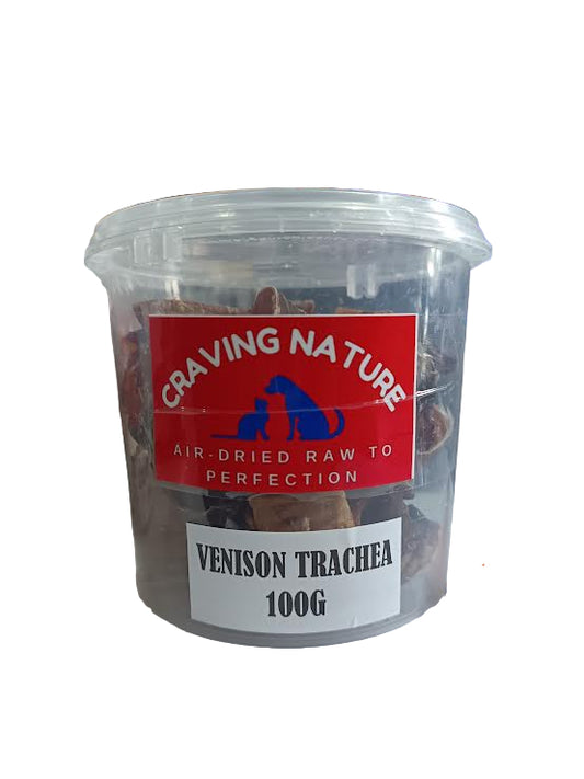 Craving Nature - Venison Trachea 100g Tubs