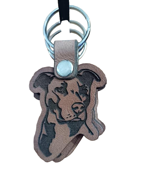 Genuine Leather Keyrings