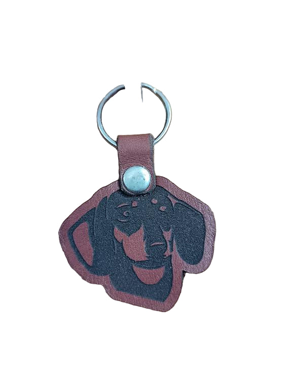 Genuine Leather Keyrings