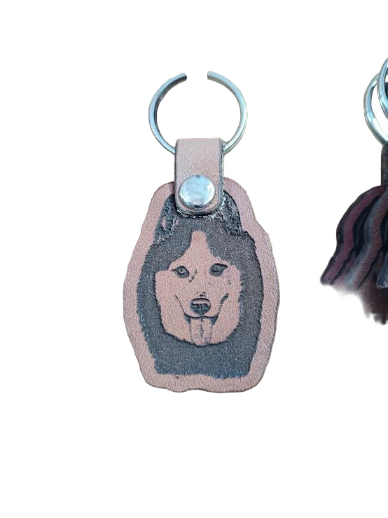 Genuine Leather Keyrings