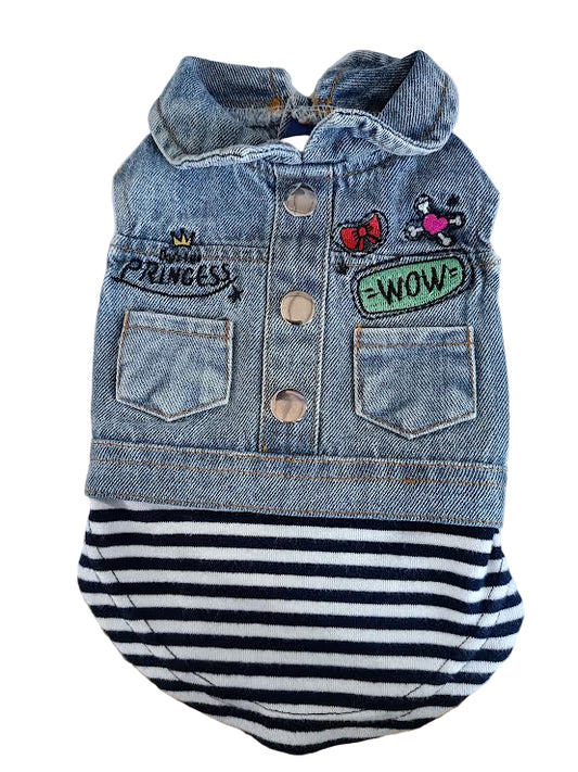 DLSUM Princess Dress Denim