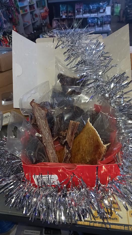 Santa Meaty Treat Gift Box