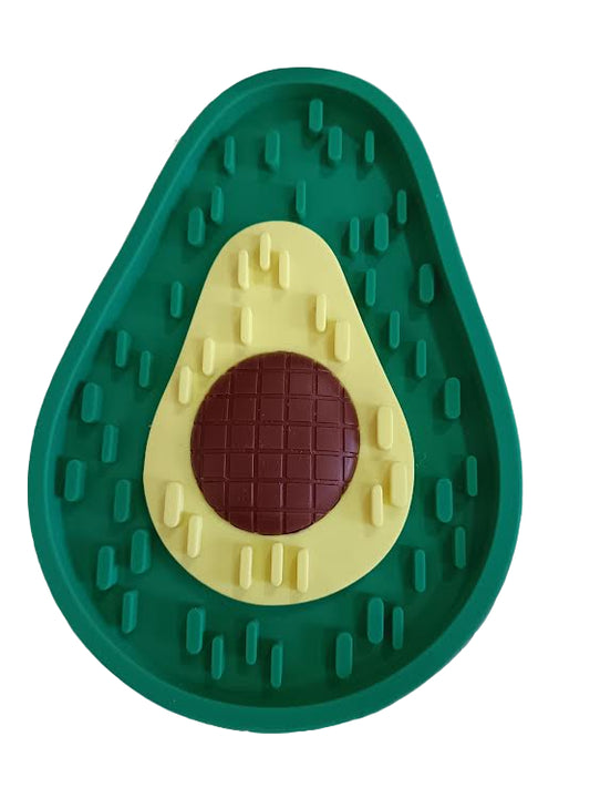 Lick-A-Lot Enrichment Mat - Avocado