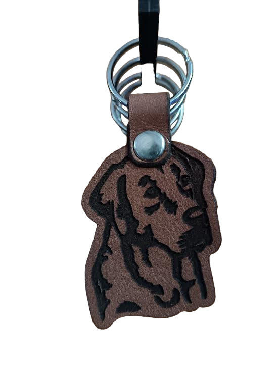 Genuine Leather Keyrings