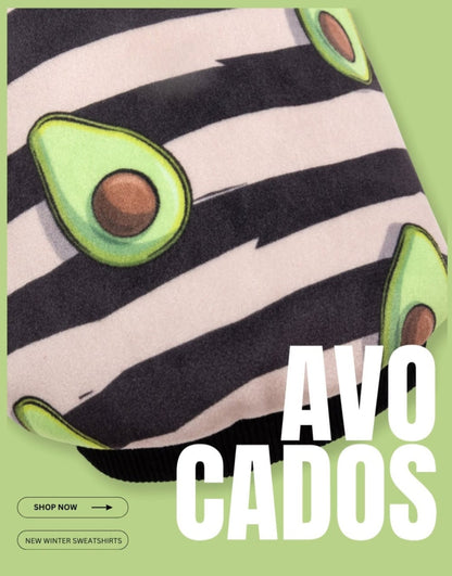Dog Days Avocados Sweatshirt (Black)