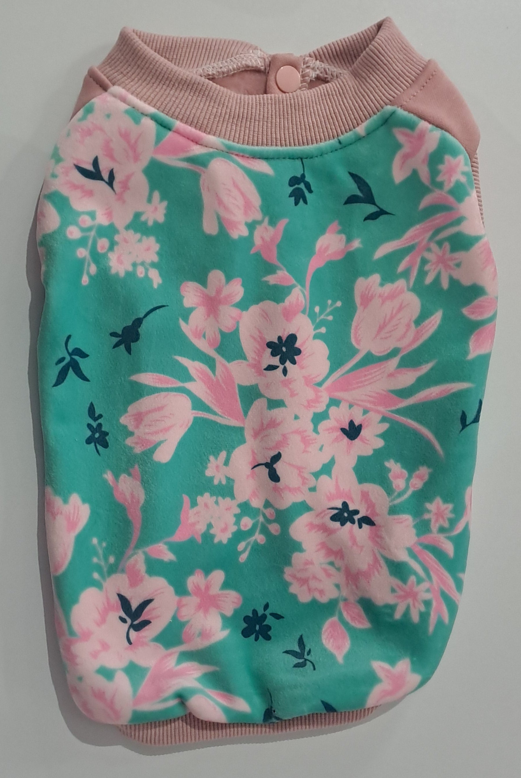 Dog Days Flowers Sweatshirt (Pink)