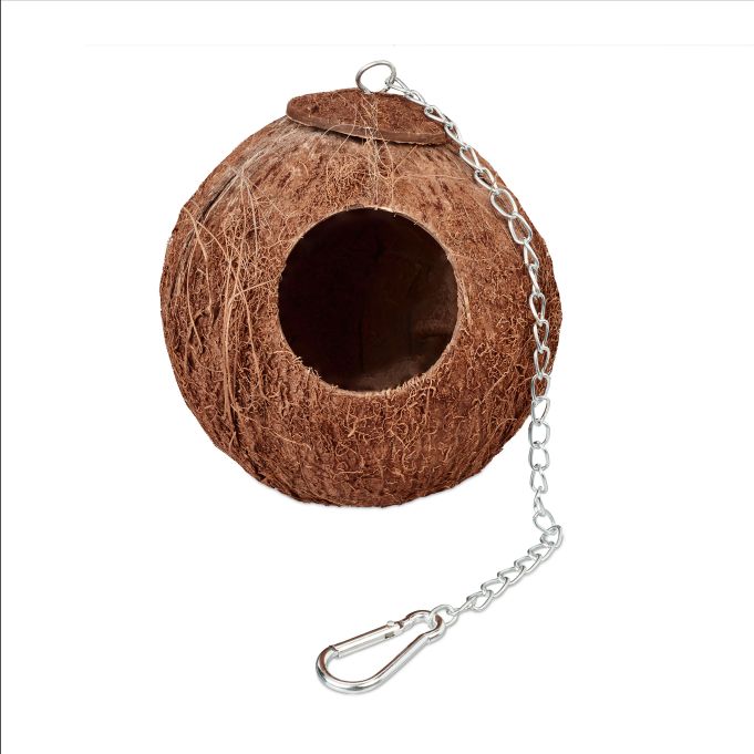 Raw Coconut Nest With Chain