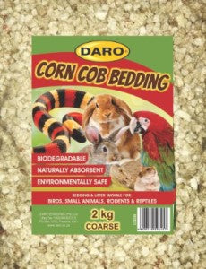 Daro Corn Cob Bedding 2KG - Coarse