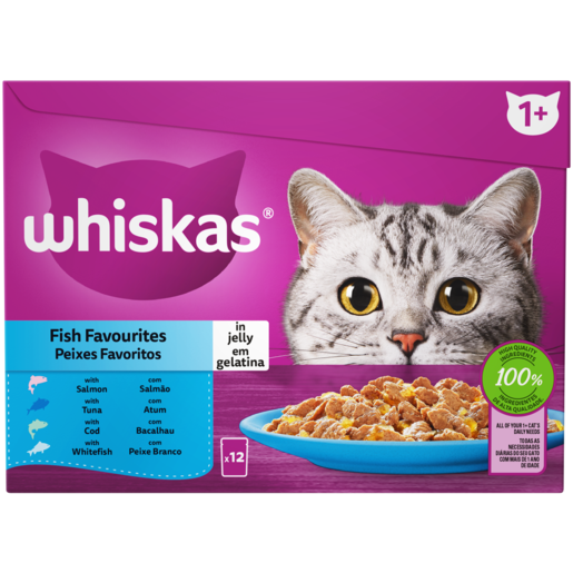 Whiskas Fish Favorites Selection In Jelly