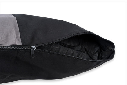 Dog's Life Squarebone Cushion Bed - Black