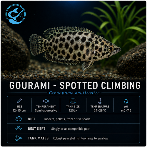 Gourami-Spotted Climbing