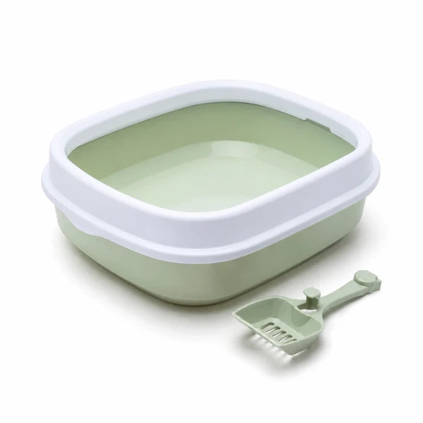 Pastel Square Cover Cat Litter Box