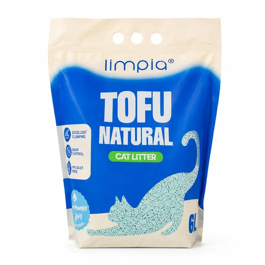 Limpia Tofu Cat Litter 6L