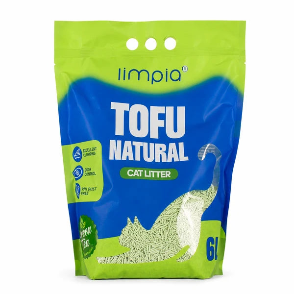 Limpia Tofu Cat Litter 6L