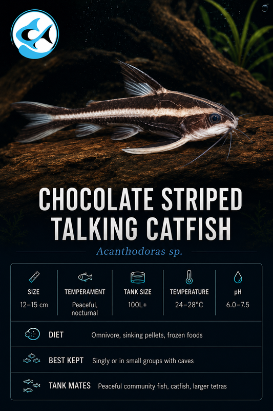 Catfish-Chocolate Striped Talking