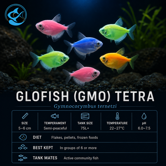 Glofish (GMO) Tetra - 35mm
