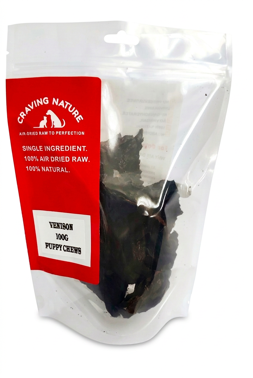 Venison Puppy Chews 100g