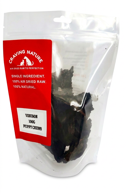 Venison Puppy Chews 100g