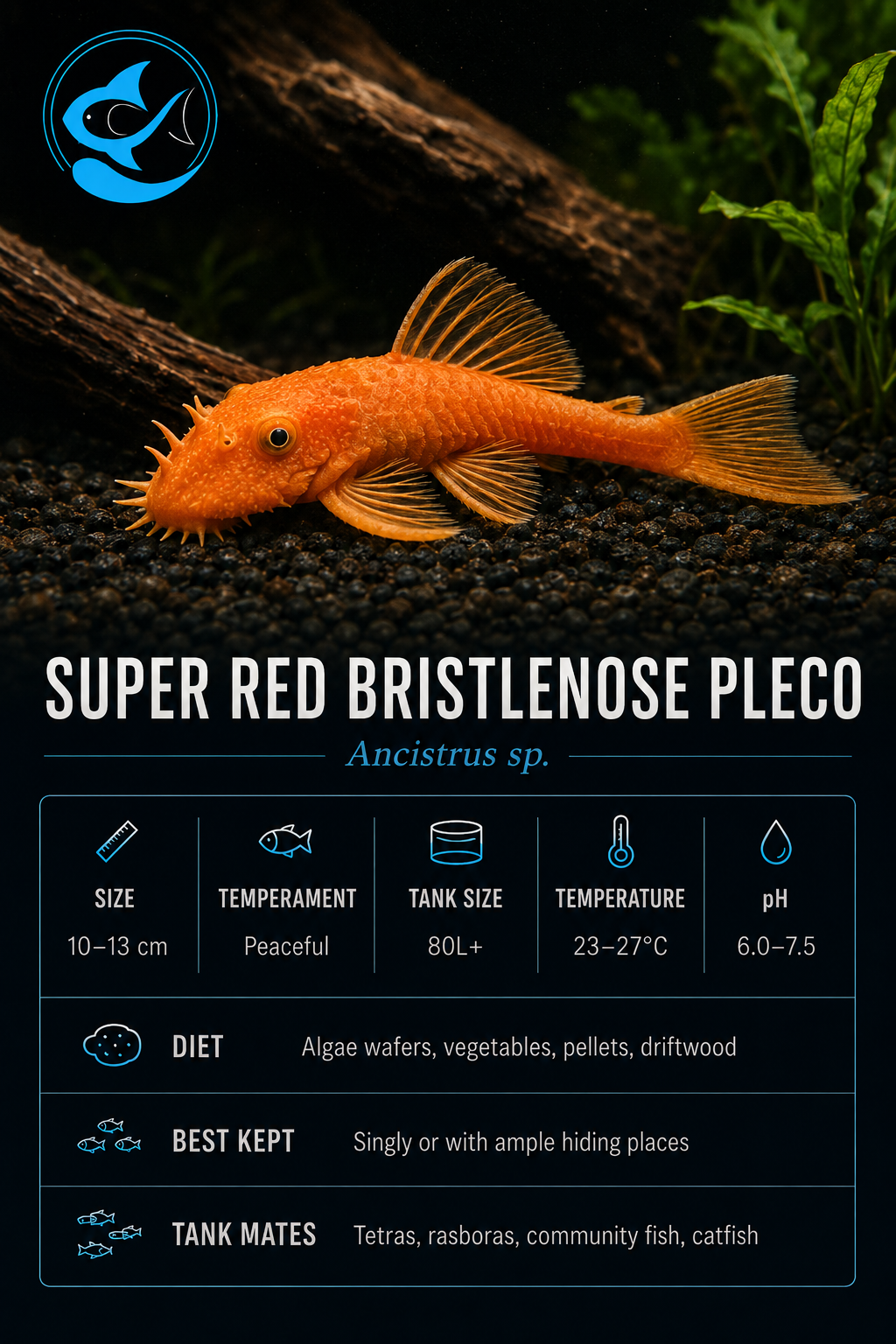 Bristlenose-Super Red