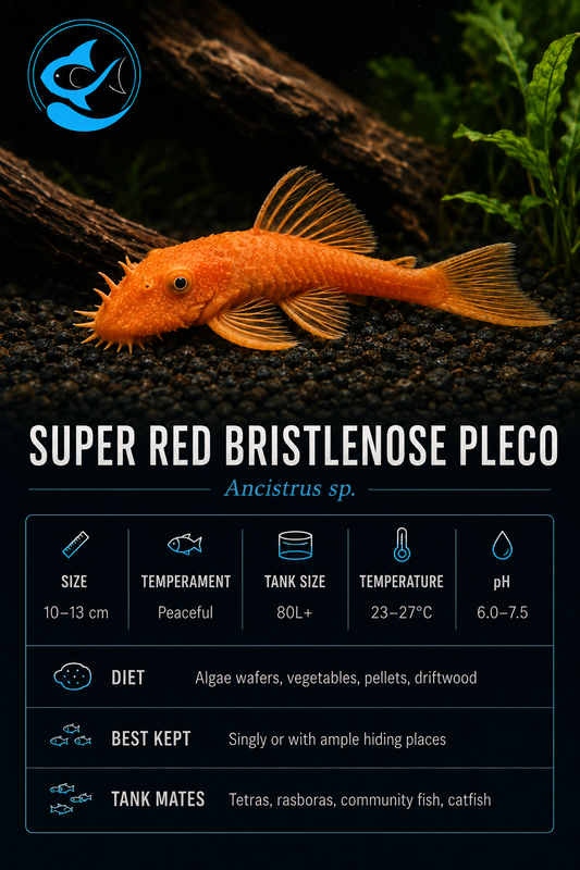 Bristlenose-Super Red