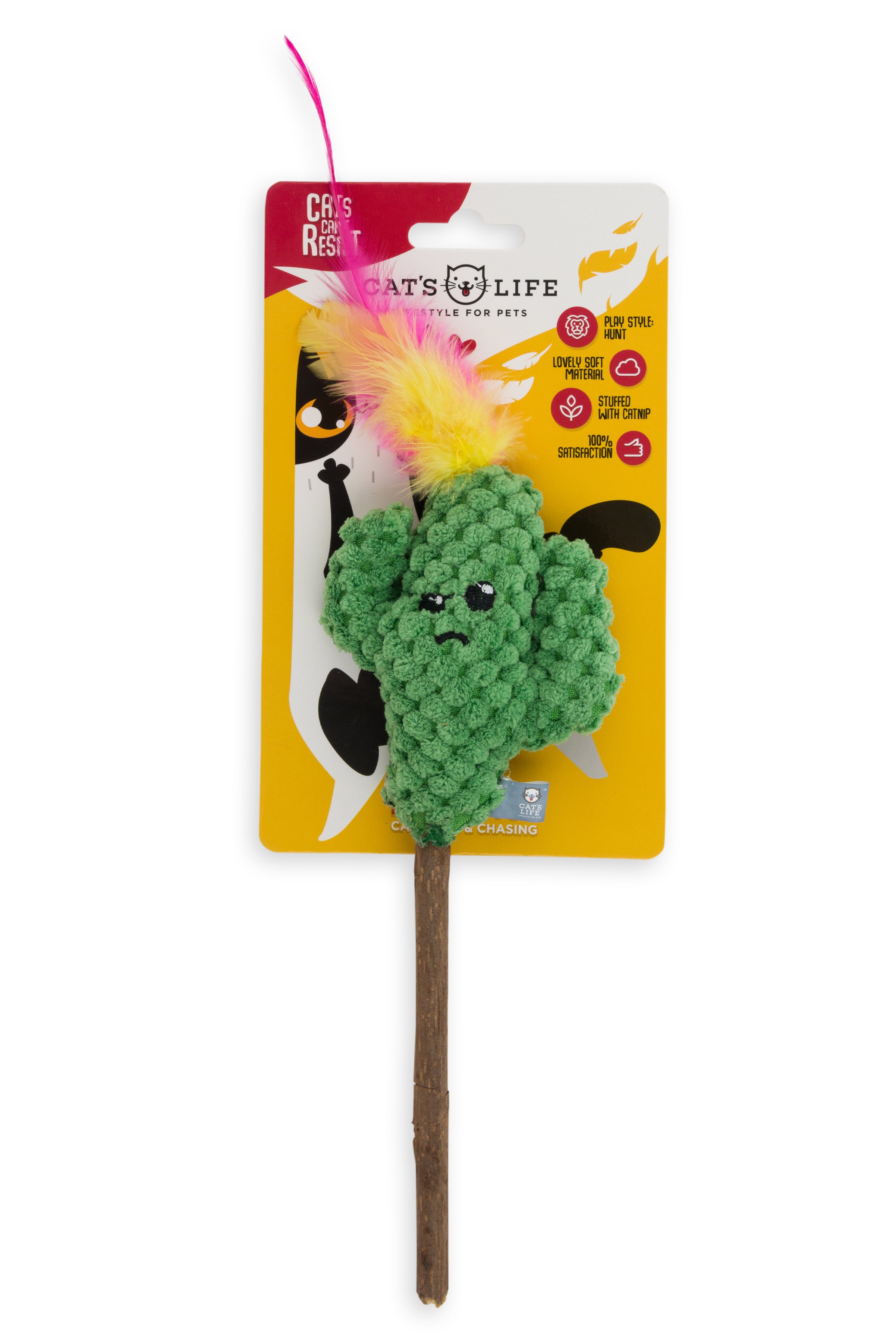Cat Toy Indie Cactus - Green