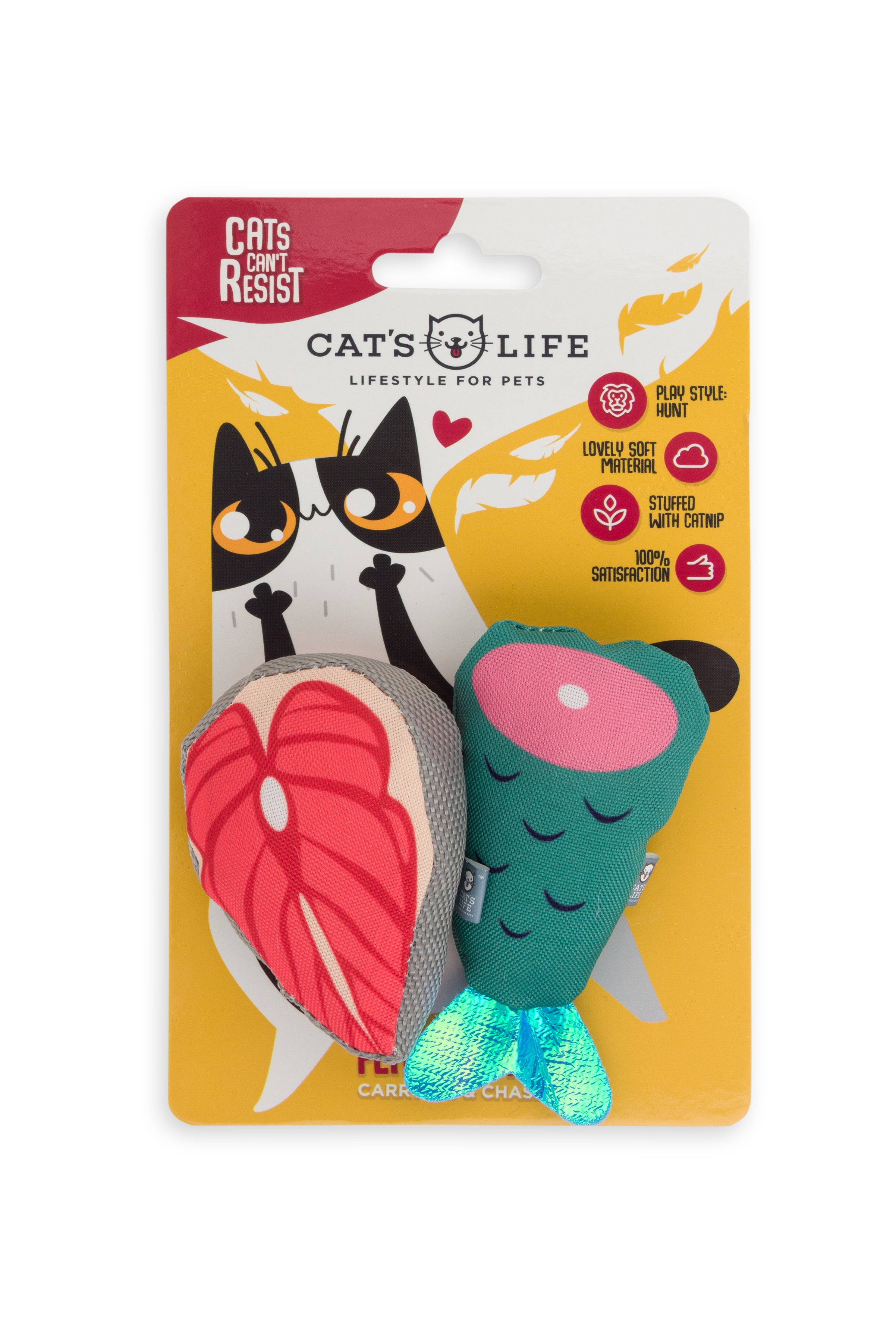 Cat Toy Kittie Fishies