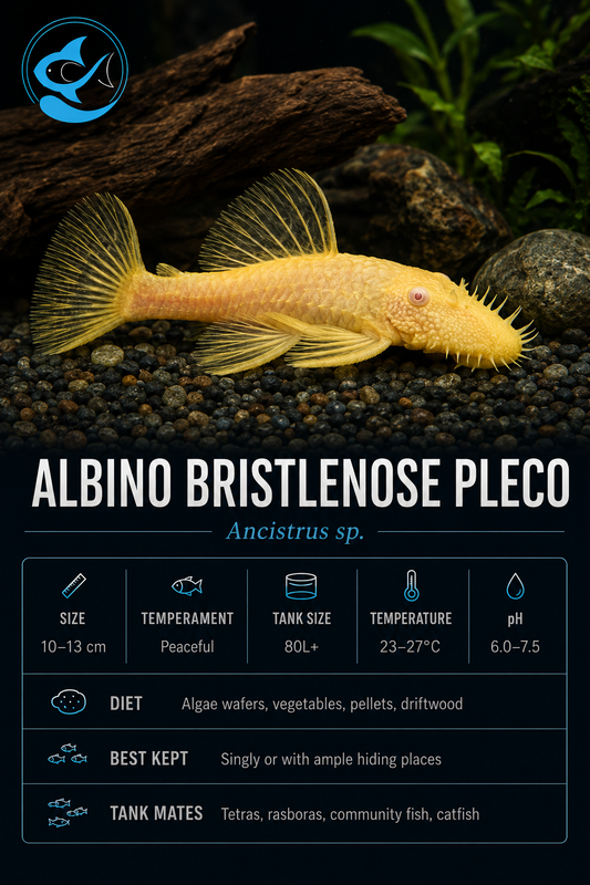 Bristlenose-Albino