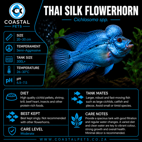 Thai Silk Flowerhorn (75-85mm)