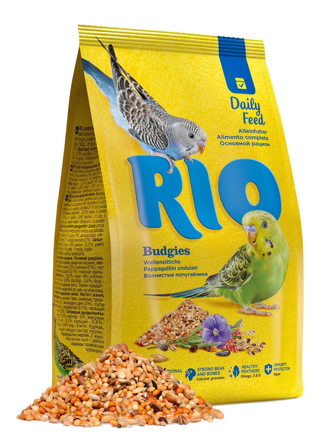 Rio Daily Feed - Budgies 1Kg