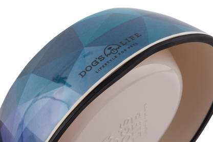 Dog's Life Melamine SS Bowls - Triangle Gradient