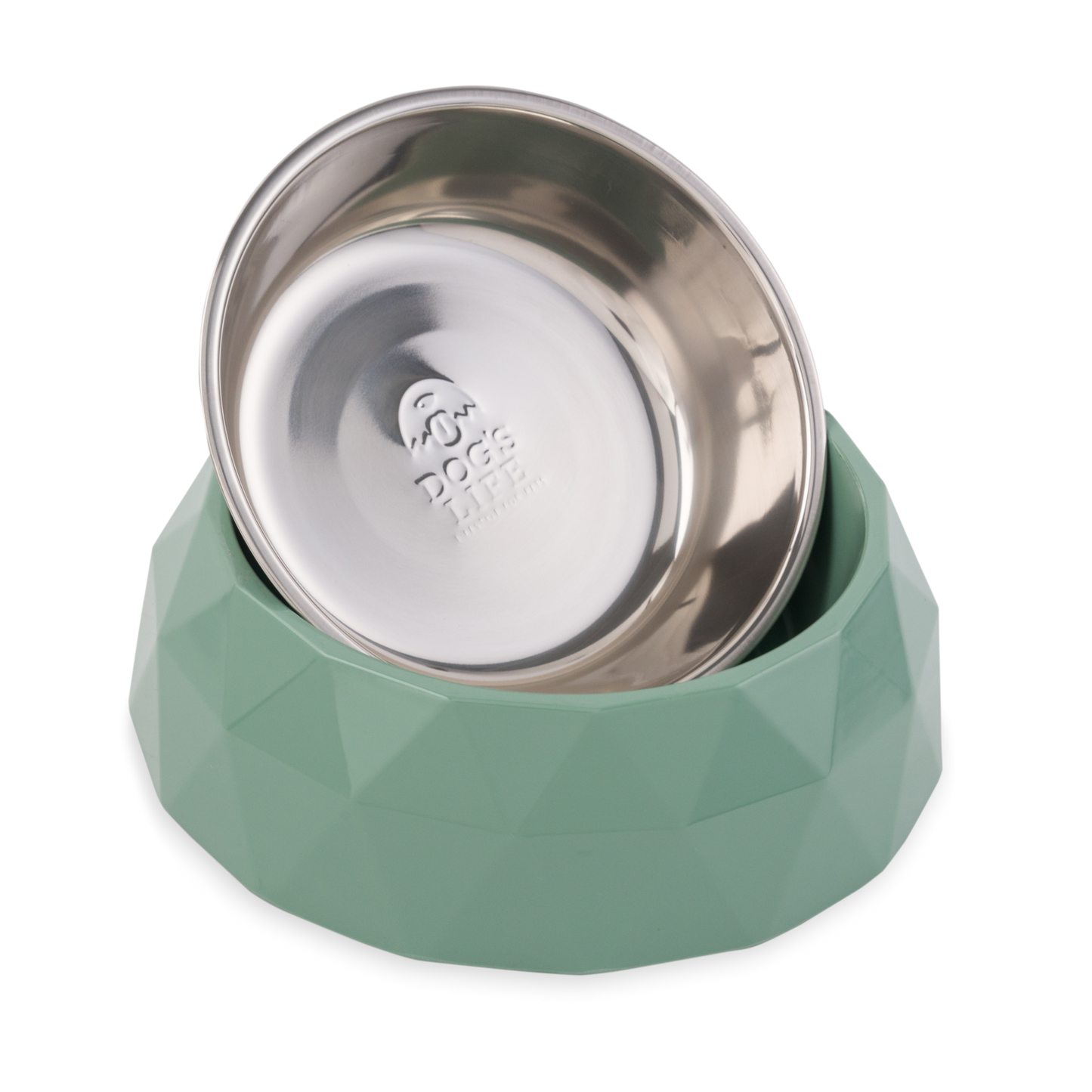 Dog's Life Diamond Melamine Stainless Steel Bowls