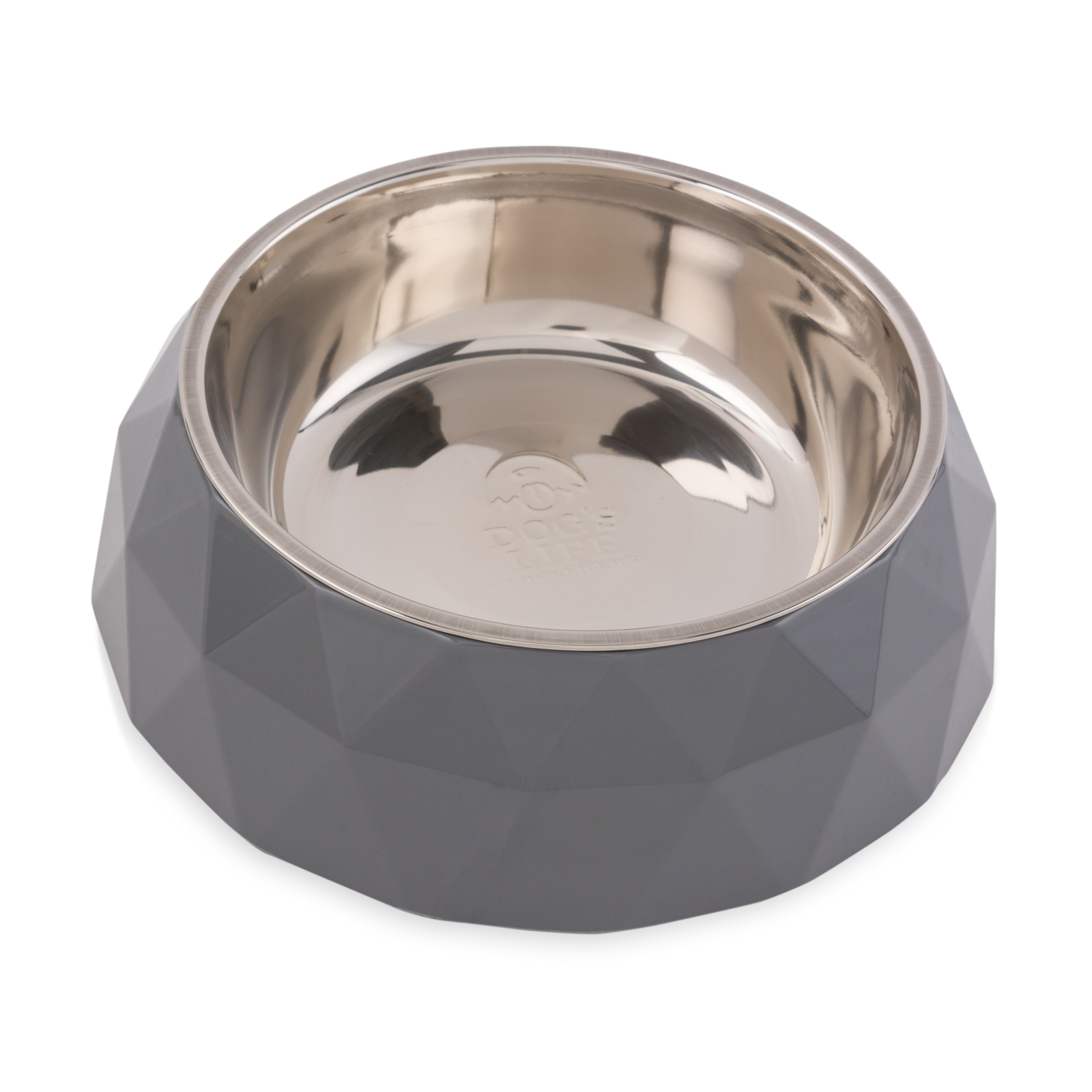 Dog's Life Diamond Melamine Stainless Steel Bowls